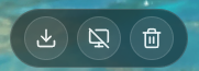 Photo toolbar